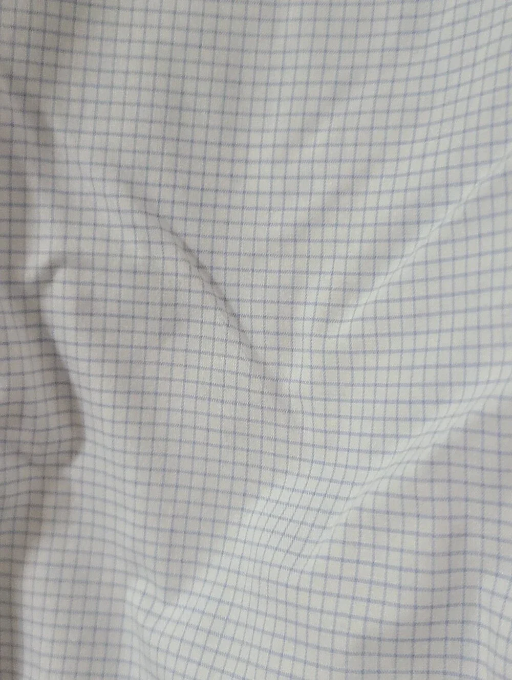 Banana Republic button-up shirt featuring a light blue gingham check pattern